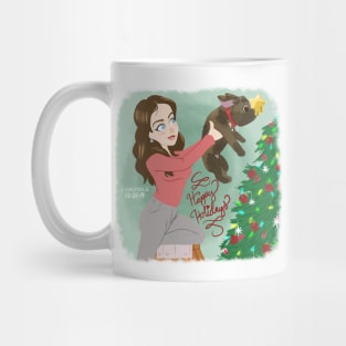 Liz Gillies 2019 Xmas Card - Triptych Part I Mug